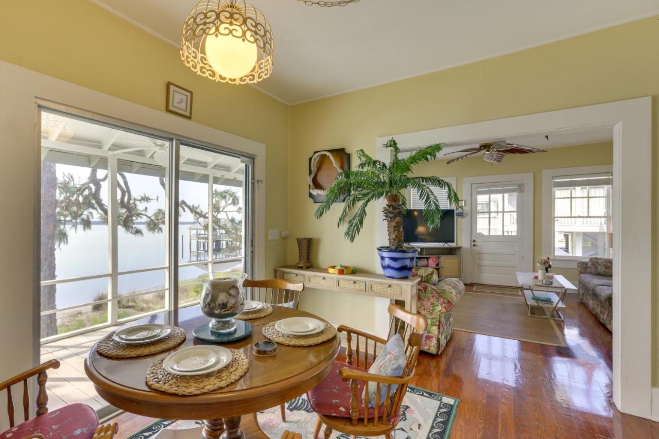 Waterfront Ochlockonee Bay Cottage With Views! Panacea Eksteriør bilde
