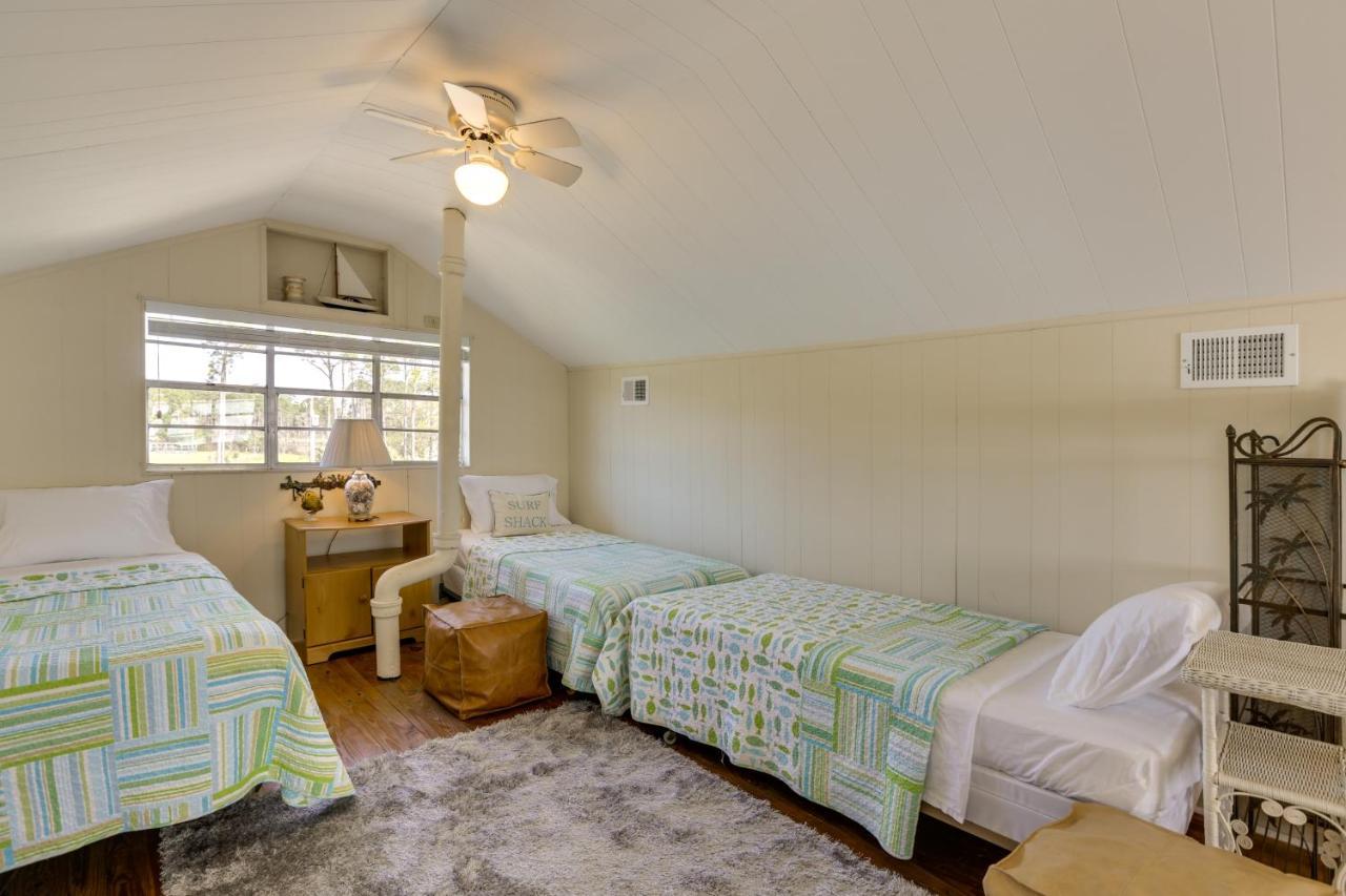 Waterfront Ochlockonee Bay Cottage With Views! Panacea Eksteriør bilde