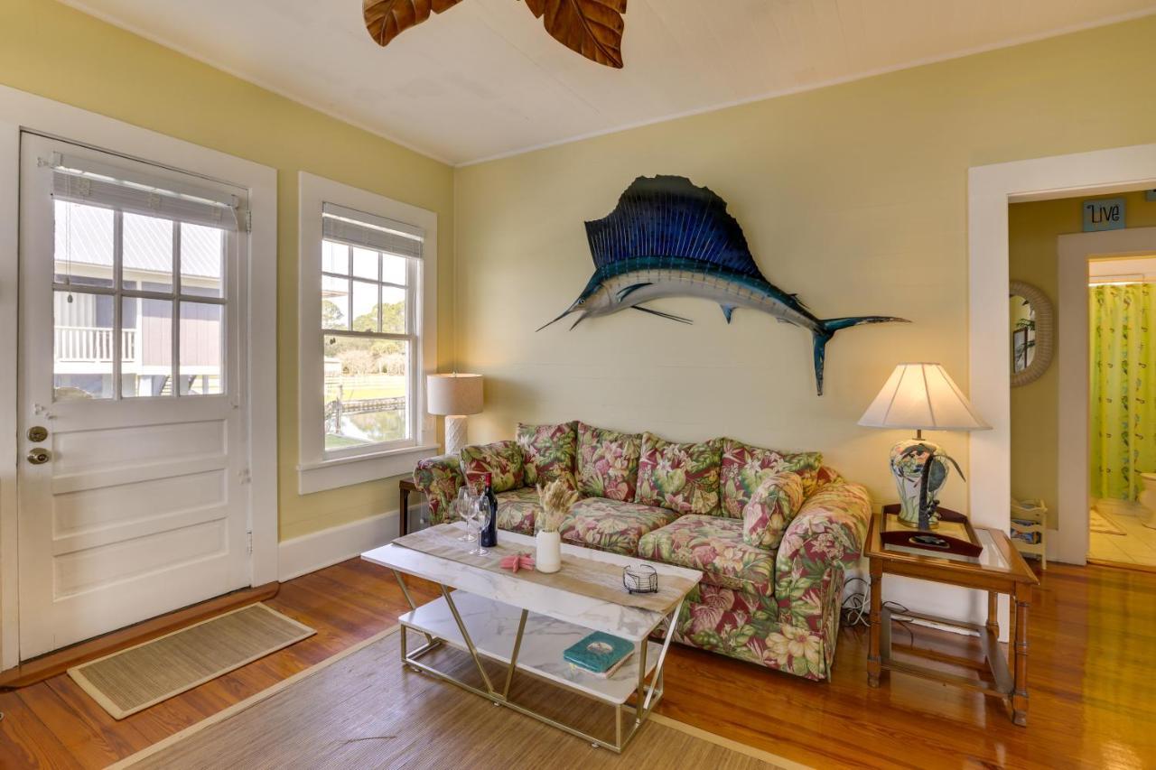 Waterfront Ochlockonee Bay Cottage With Views! Panacea Eksteriør bilde