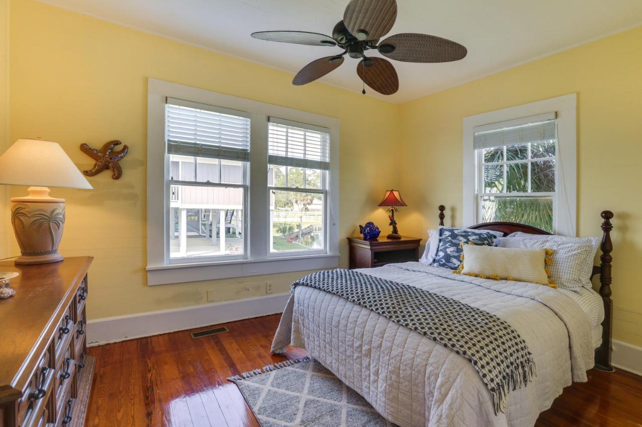 Waterfront Ochlockonee Bay Cottage With Views! Panacea Eksteriør bilde