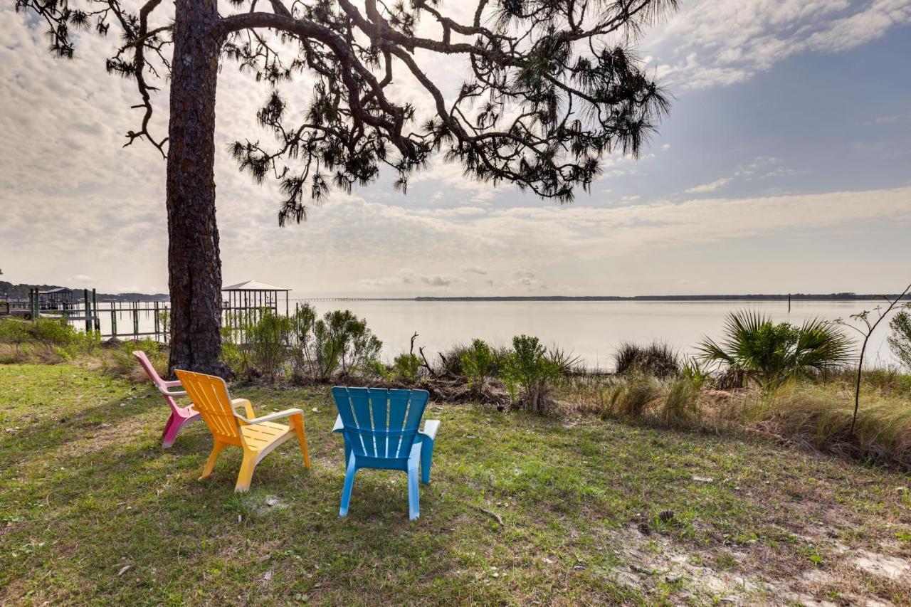 Waterfront Ochlockonee Bay Cottage With Views! Panacea Eksteriør bilde