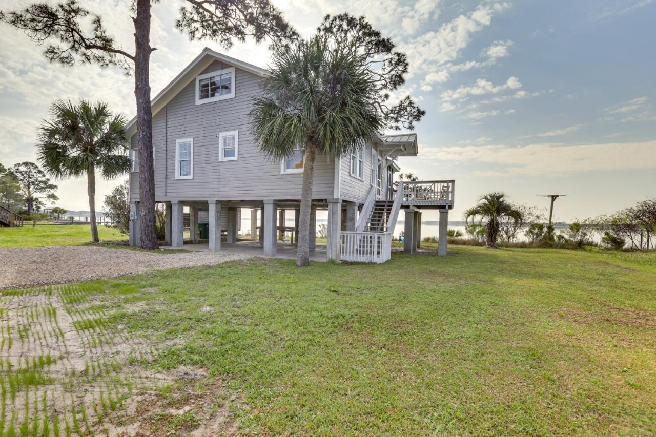Waterfront Ochlockonee Bay Cottage With Views! Panacea Eksteriør bilde