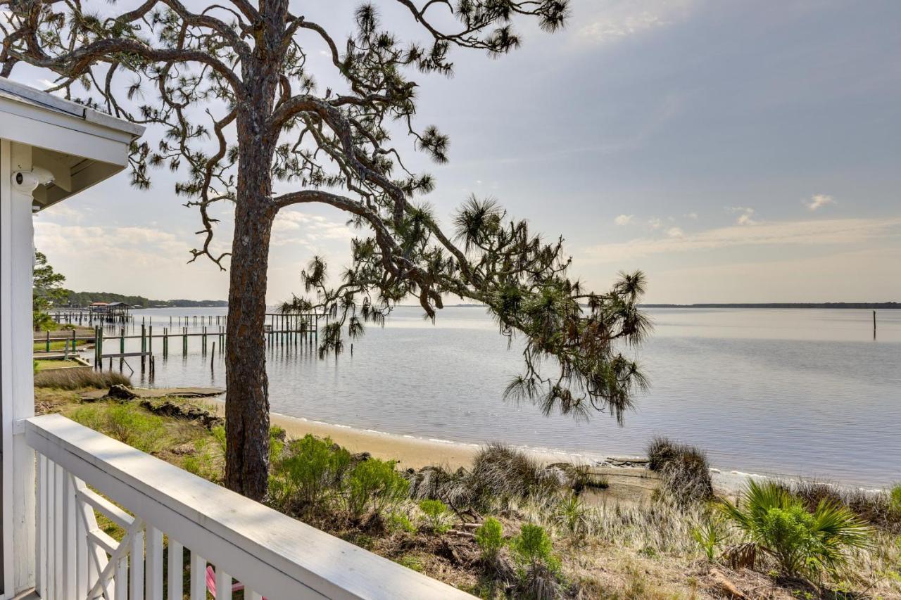 Waterfront Ochlockonee Bay Cottage With Views! Panacea Eksteriør bilde