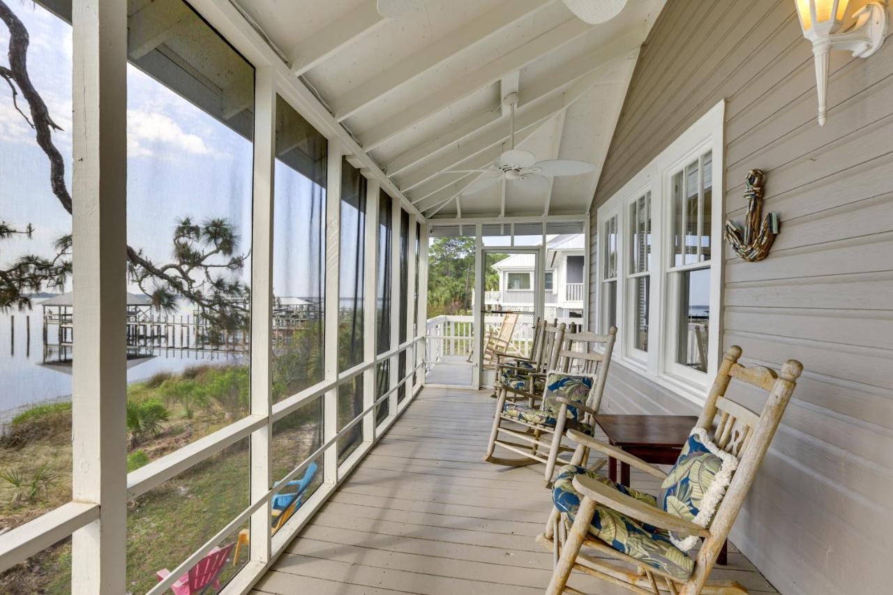 Waterfront Ochlockonee Bay Cottage With Views! Panacea Eksteriør bilde