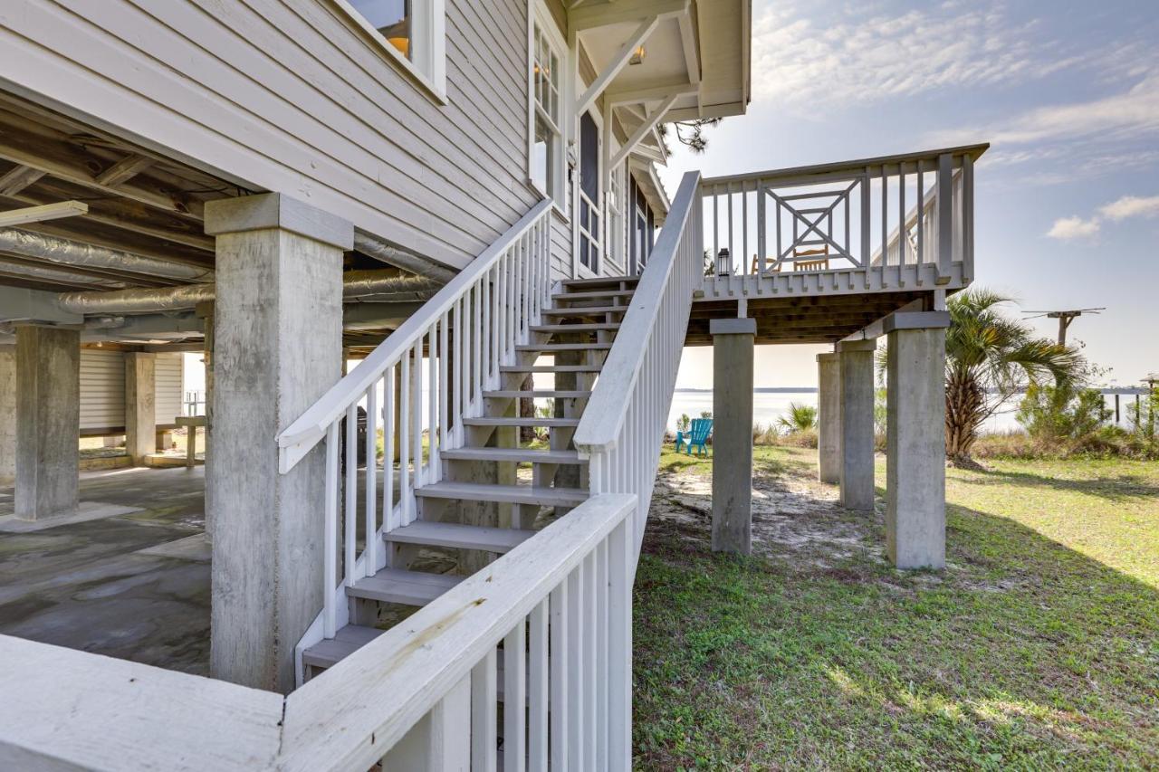 Waterfront Ochlockonee Bay Cottage With Views! Panacea Eksteriør bilde